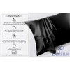 LanSilk Silk Pillowcase Eye Mask: 100% Natural Silk Travel Gift