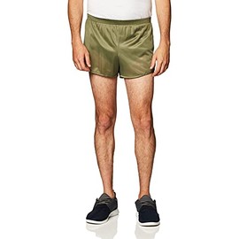 Soffe Men's Running ShortOd GreenLGE
