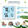 DOQAUS Digital Hygrometer Indoor Thermometer for Home, Room Thermometer with