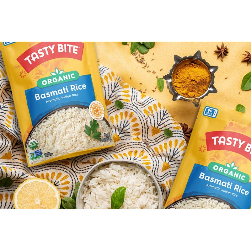 Tasty Bite Rice Variety Pack, 8 Flavors, Basmati, Jasmine, Brown,