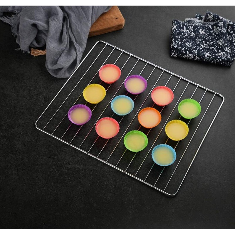 Mirenlife 2 Inch Mini Size Silicone Baking Cups Muffin Cups,