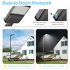 HYPERLITE LED Parking Lot Lights 200W with Dusk to Dawn