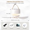 Boeetech Tent Ceiling Fans for Camping, Portable Camping Fan with