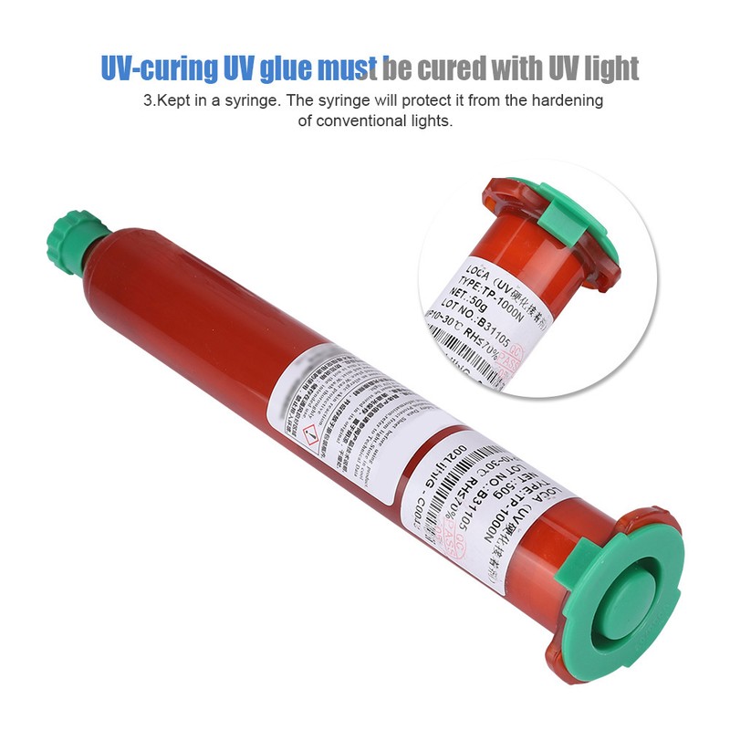 UV Glue LOCA Optical Glue TP1000N 50g for Phone Sansung