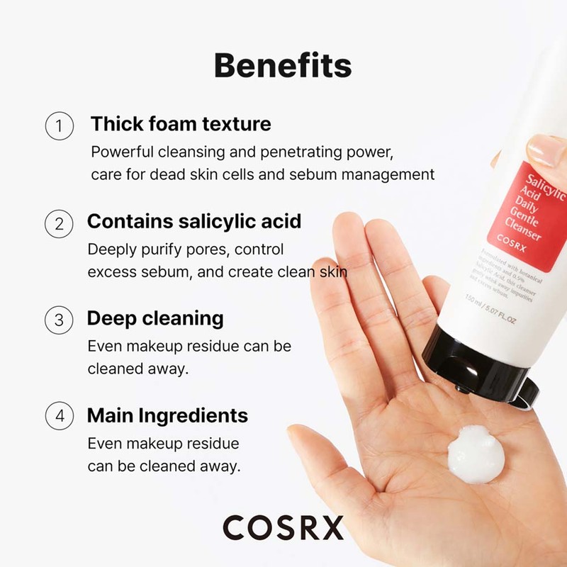 COSRX [COSRX]Salicylic Acid Daily Gentle Cleanser 150ml