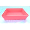Instrument tray – 19cm x 14cm x 5.5cm. polypropylene (Pink)