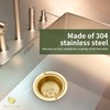 Snailhouse Sink Strainers, 2 Pack 4.5 Inches Stainless Steel Kitchen