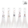 Moomin Friends Ceramic Udon Spoon 5-Piece Set / 무민 프렌즈
