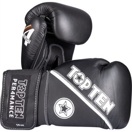 Boxing Gloves "4Select" Leather Black 14 oz