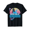 Funny Jiu Jitsu BJJ Retro Neon Belly T-Shirt