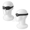 Alpha Label BK glass-006bk Tactical Mesh Goggles, Eye Protector, Compact,