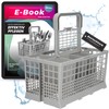 McFilter Universal Cutlery Basket Robust Base Suitable for Various Dishwashers