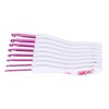 8pcs Crochet Hooks Curved Soft Handle Comfortable Portable Knitting Tool