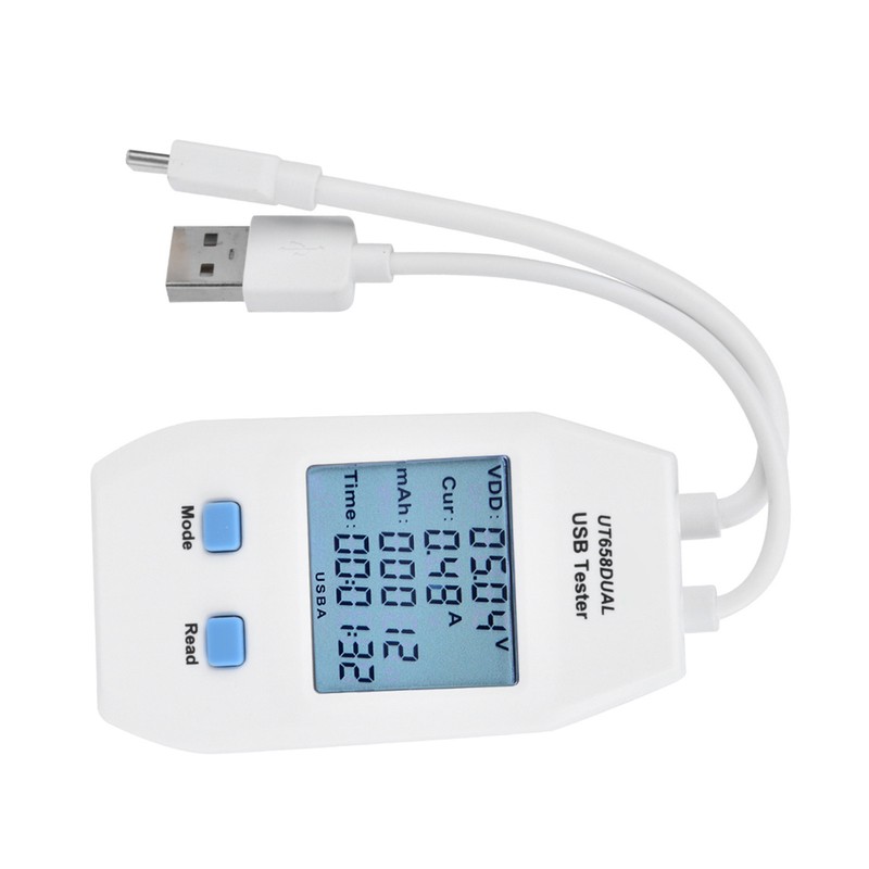 UNi T LCD USB Tester Detector Voltmeter Ammeter Digital Power