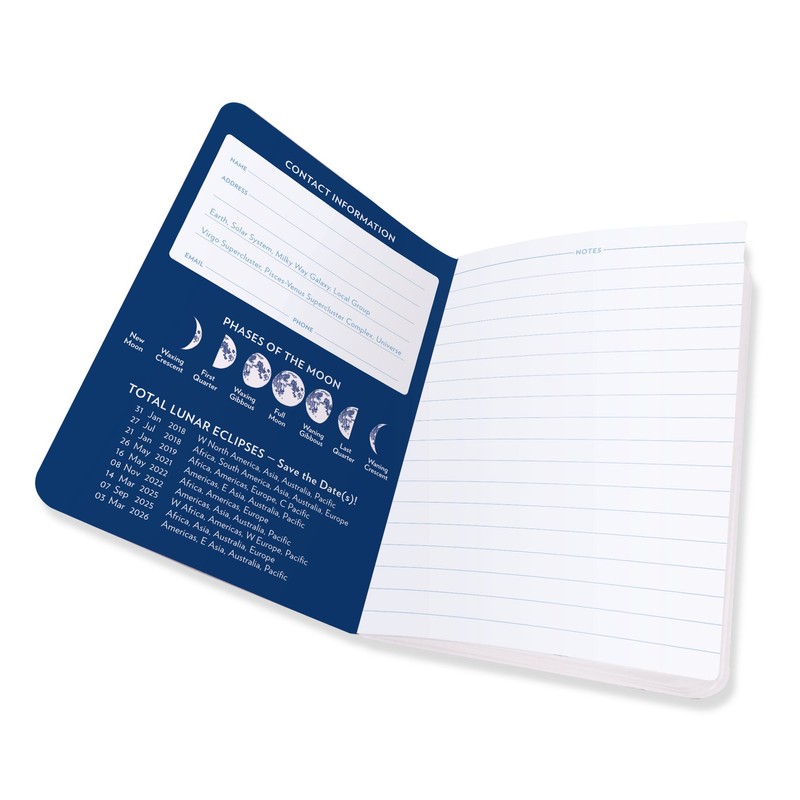 Stargazing Passport Sized Mini Notebook - a Pocket Size Pad