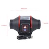 DOONARCES 4 inch 182 CFM Inline Duct Ventilation Fan Silent