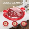 Chicken Shredder Large Chicken Breast Shredder Tool Twist with Brush&Fork,