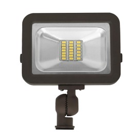 CEA LED Flood Light 10w, 963LM, 4000K Natural White, lP 65 Waterproof, UL Listed, Knuckle Mounting,Outdoor Lights for House,Backyard Lights Outdoor, Patio(Brown)