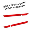 Finest-Folia C001 Rear Light Sticker Set (Red)
