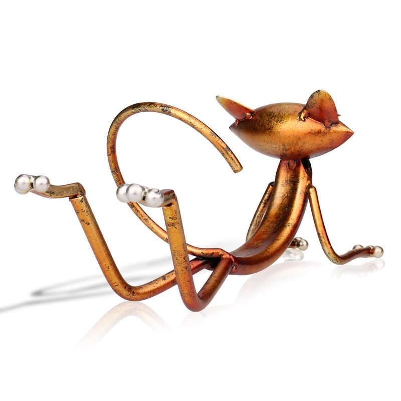 Tooarts Wine Rack Yoga Cat Wine Holder Wine Shelf Home