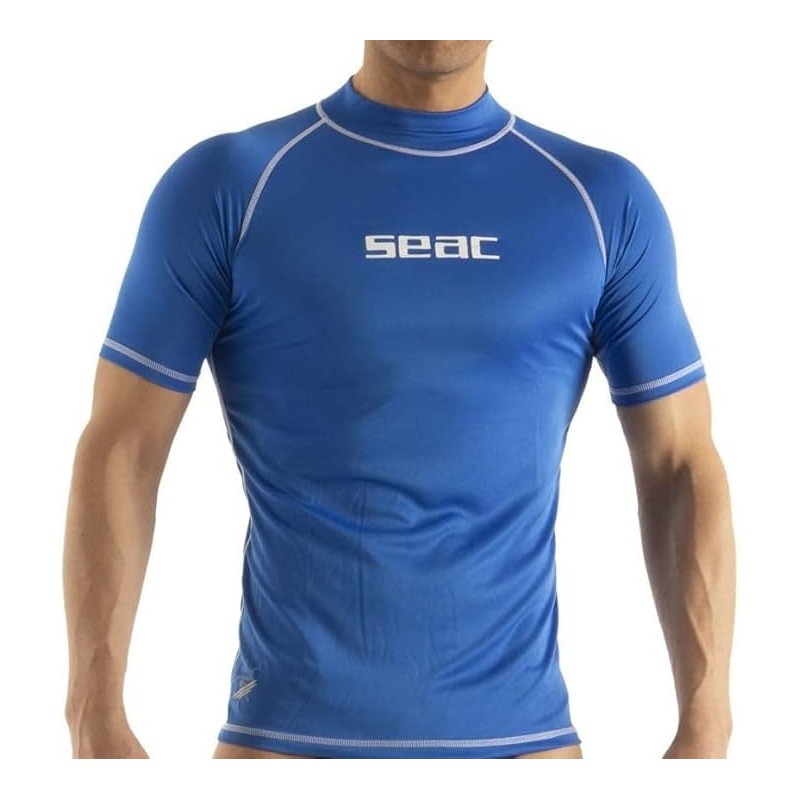 SEAC Women's T-Sun Short Man Rash Guard Shirt