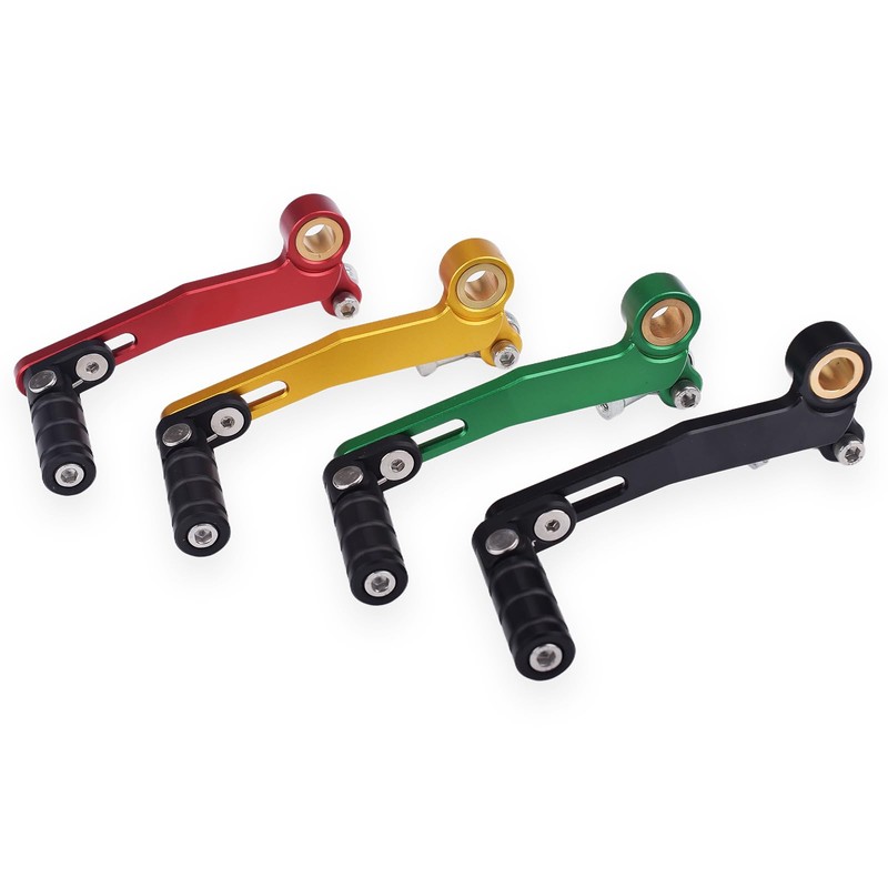 HRuizq Motorcycle Modified Aluminum Alloy Shift Lever Shift Lever Lengthened