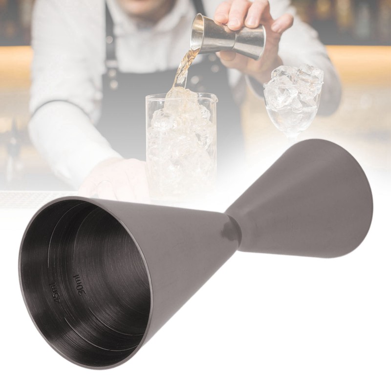 Cocktail Double Jigger Stainless Steel Innovative Wine Measuring Cup Bartending