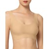 Ivet Women's Wireless Bra, Night Bra, Seamless, One Size Fits