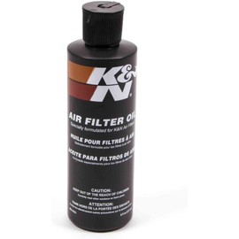 K&N 99-0533 Aceite de Filtro de Aire, Botella de Compresión 8 Onzas, Negro