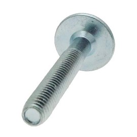 Pack of 10 M6 Threaded Furniture connector bolts - 103-112mm Joint connector bolts, Screw in Metal connectors