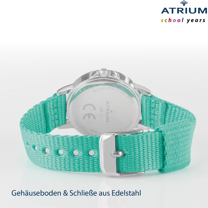 Atrium A46-13 Children's Watch Girls Analogue Quartz Extra Clear with