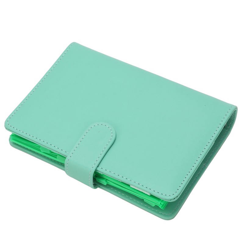 Binder Planner A6 6 Holes PVC PU Leather Sufficient Capacity