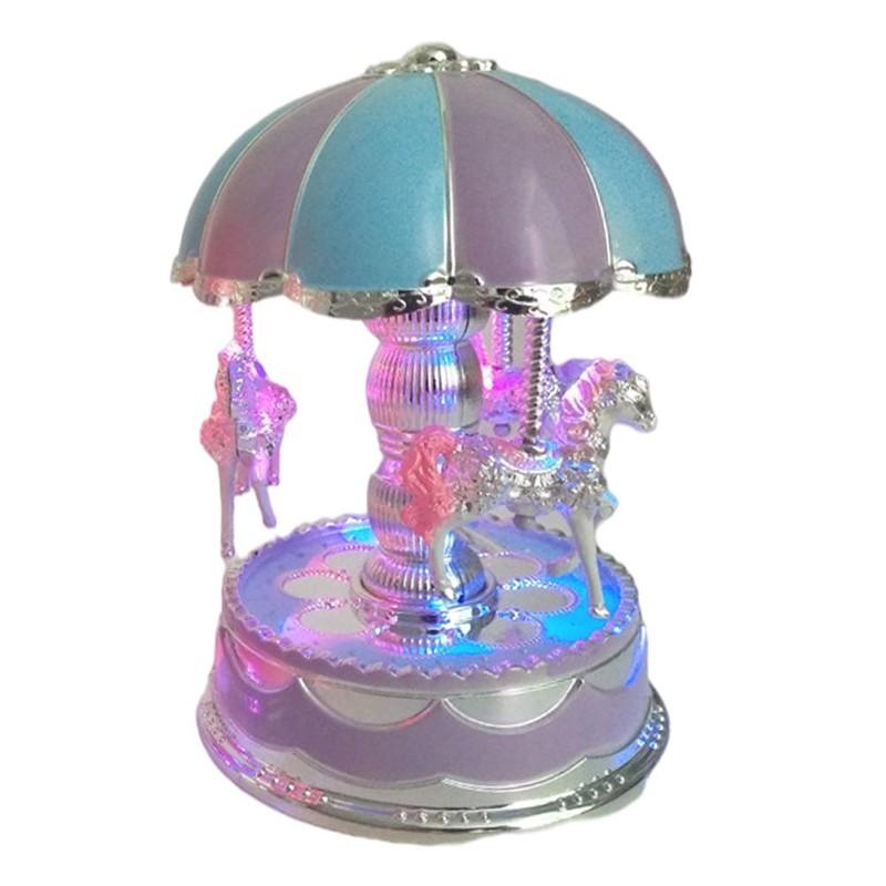 Carousel Music Box Glowing Carousel Horse Music Box Home Decor
