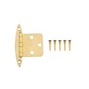 Renovators Supply Manufacturing Solid Brass Cabinet Door Hinge With Hardware