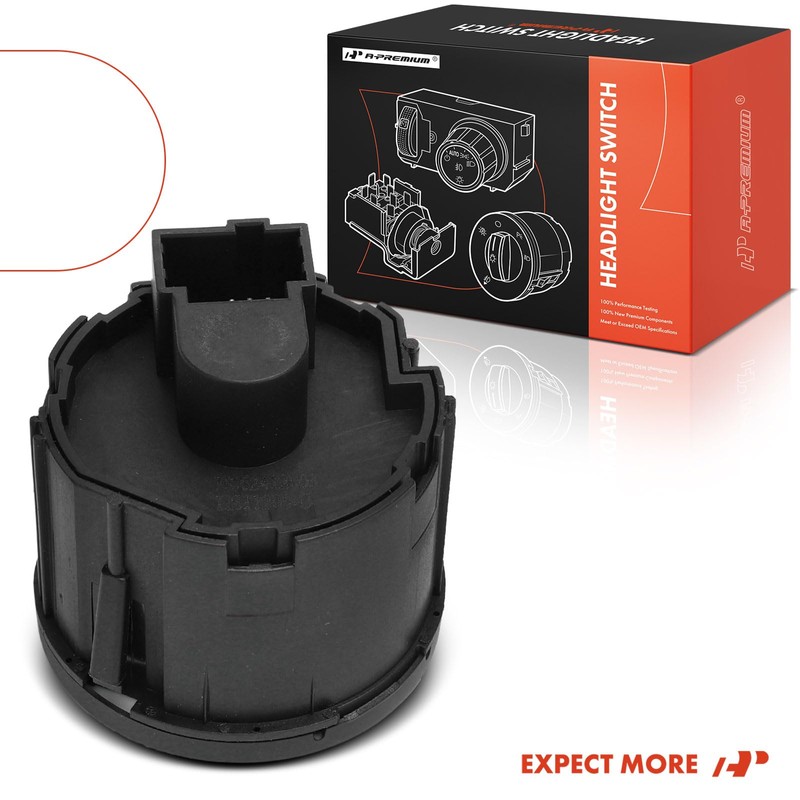 A-Premium Headlight Switch Instrument Panel Headlamp Dimmer Switch Compatible with