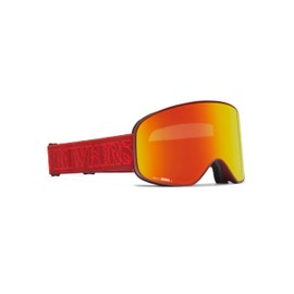 HAWKERS Artik Ski Goggles, Burgundy RED, Big