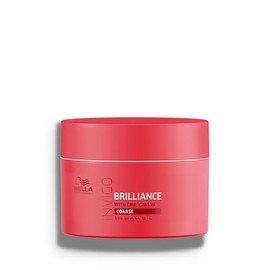 Wella Professionals Invigo Brilliance - Mascarilla para cabello de color grueso, tratamiento acondicionador, vitalidad del color, 5 onzas