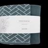 Ecovask Kitchen Towel Duo Organic Cotton, Check Navy Denim