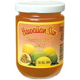 Hawaiian Sun Passion Fruit Jelly, 10-Ounce Jars (Pack of 4) by Hawaiian Sun