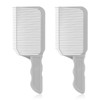 2PCS Barber Gradient Positioning Combs, Ergonomic Barber Fade Combs Professional