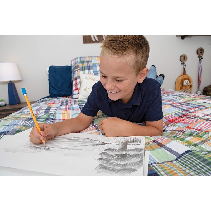 Dixon No. 2 Yellow Pencils, Wood-Cased, Black Core, 20-Pack (14420)