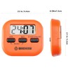 Kitchen Timer, WECKEW 2 Pack Digital Kitchen Timer Magnetic Countdown