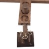 Hook and Ring Game for Four Players Wooden Hooks Fast