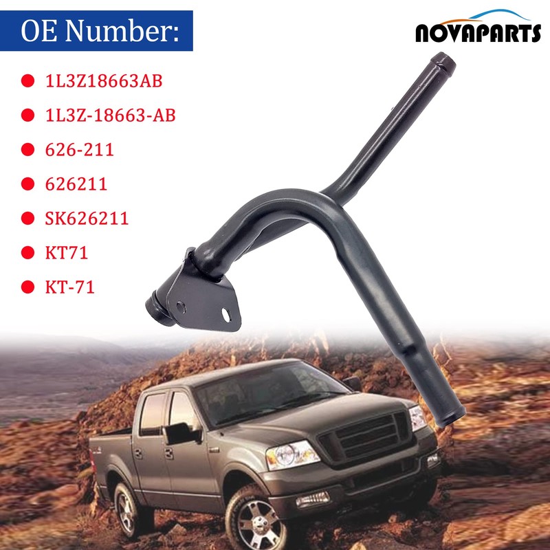NOVAPARTS 1L3Z18663AB HVAC Heater Hose Pipe Assembly Engine Heater Hose