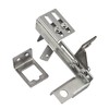 UINIEBOOM Chrome Steel Throttle Cable Kickdown Bracket TCB001-SL Replacement Compatible