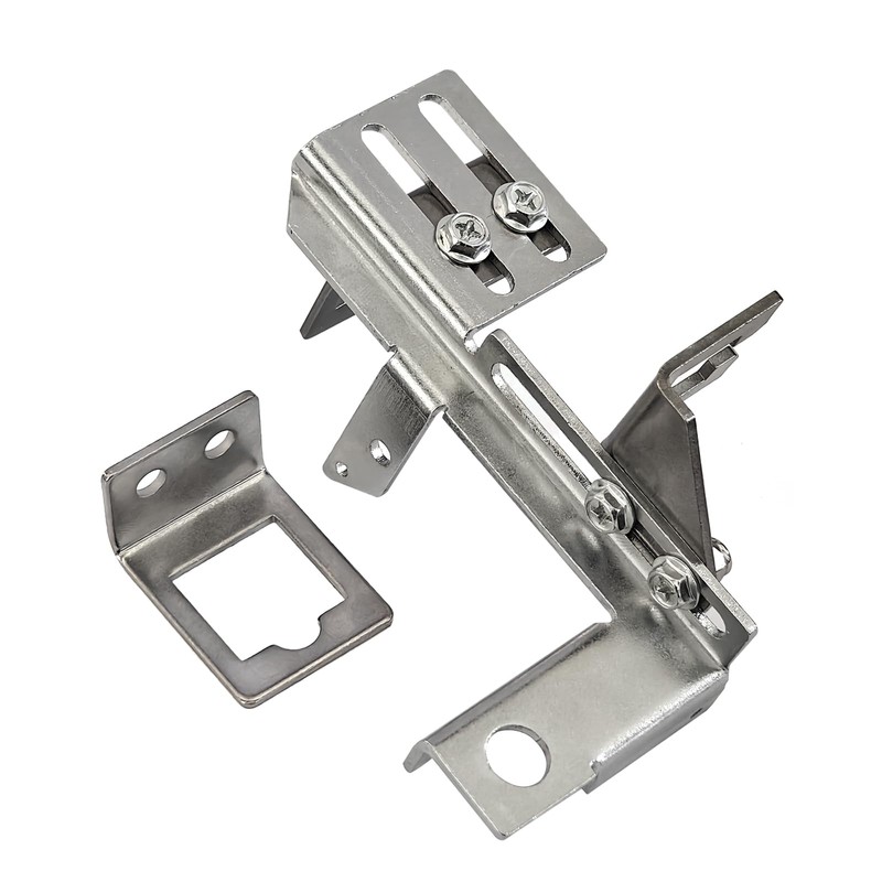 UINIEBOOM Chrome Steel Throttle Cable Kickdown Bracket TCB001-SL Replacement Compatible