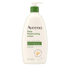 Aveno Daily Moisturizing Body Lotion Paraben-Free Fragrance-Free Scent for Dry Skin with Prebiotic Oats / 아베노 데일리 보습 바디 로션 프리바이오틱 오트가 함유된 건조한 피부용 파라벤 프리 무향 Scent