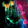SpaceBeams Nebula Glow In The Dark Colour (50ml) Pink With