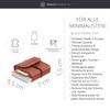 Mini Wallet for Men and Women I Very Small Genuine