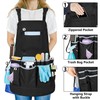 Rexmica Professional Cleaning Apron for Housekeeping, Water-resistant Cleaning Apron with